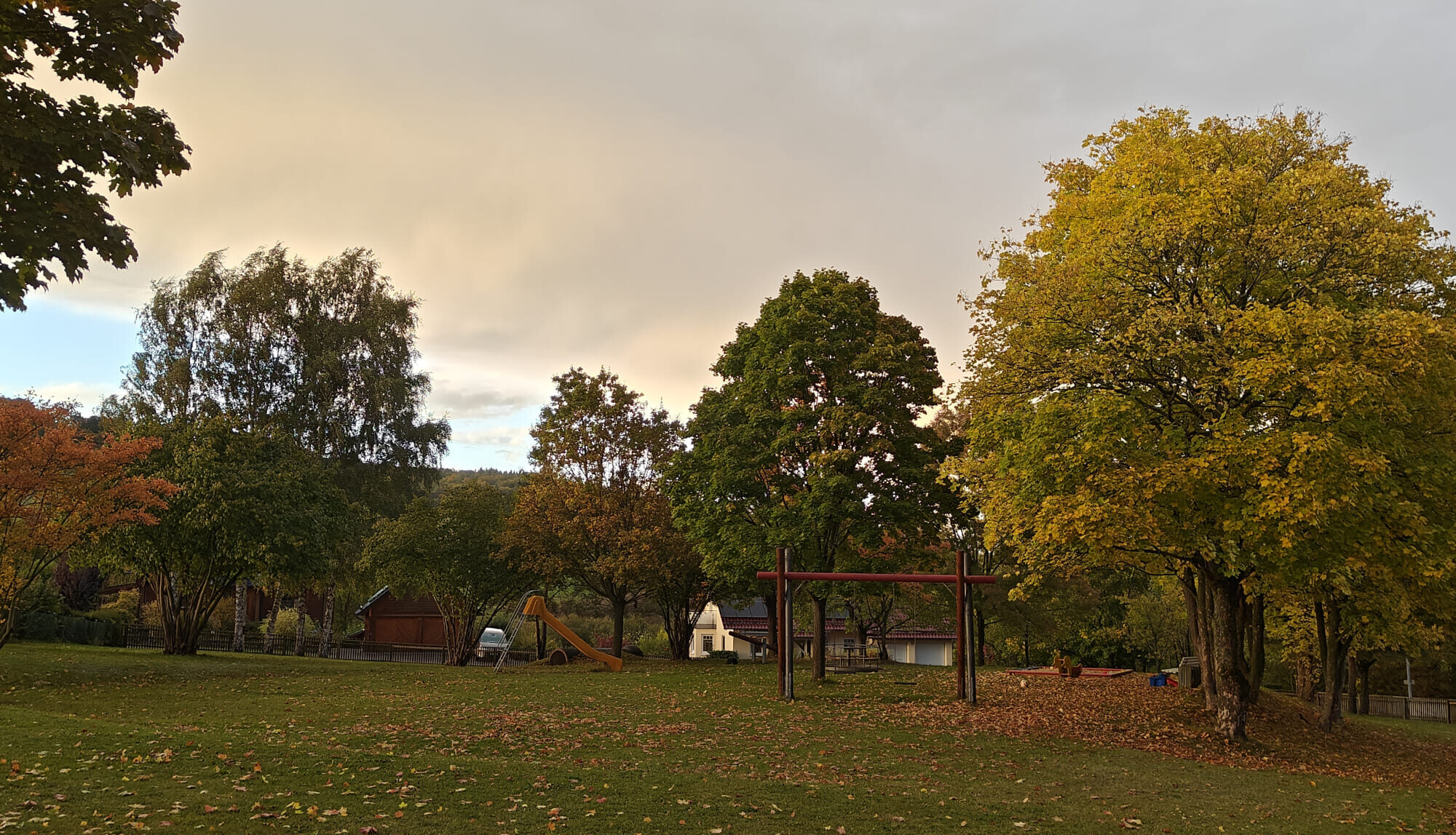 Spielplatz im Oktober 2025