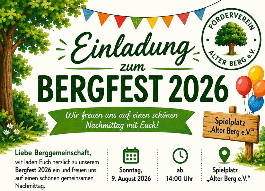Einladung Bergfest 2026